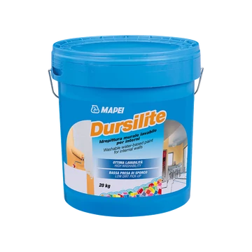 Mapei Dursilite mosható beltéri vízesbázisú festék fehér 5 kg 