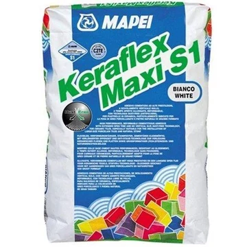 Mapei KERAFLEX MAXI S1 ragasztóhabarcs FEHÉR 23 KG