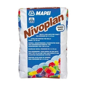 Mapei NIVOPLAN Fehér Kiegyenlítőhabarcs 25 KG Mapei NIVOPLAN Fehér Kiegyenlítőhabarcs 25 KG