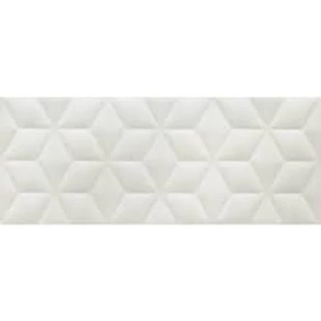 Tubadzin Perla White STR 29,8x74,8 cm dekor csempe