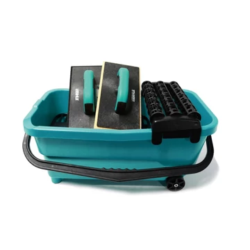 BIHUI 6 részes burkoló vödör készlet, 19L (tripla görgővel)