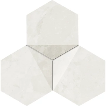 Tubadzin M-Scoria White 16,5x19,2 cm mozaik csempe