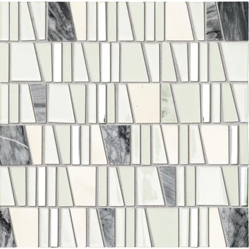 Tubadzin Karelia M-Drops Stone White 30x30 cm mozaik
