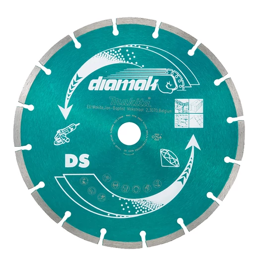 MAKITA DIAMAK gyémánt vágókorong szegmentált d=125mm