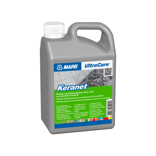 Mapei KERANET FOLYÉKONY Savbázisú tisztítószer 5 KG