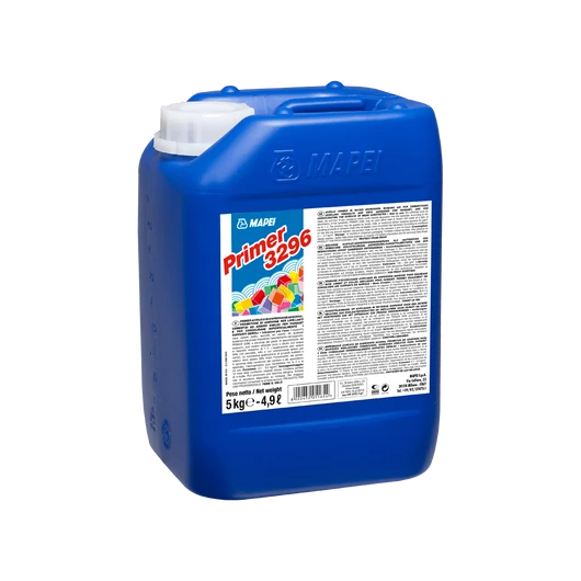 Mapei Primer 3296 felületszilárdító és pormentesítő vizes diszperziós akril alapozó 5 kg