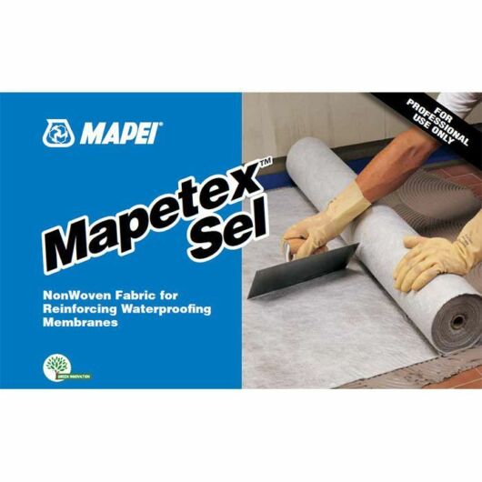 Mapei MAPETEX SEL polipropilén szövet 25 m2 (1 M X 25 M)/TEKERCS 