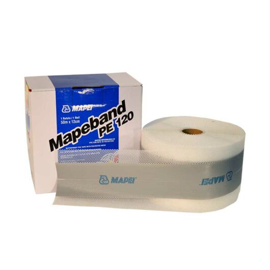 Mapei MAPEBAND PE 120 PVC hajlaterősítő szalag 10M/TEKercs